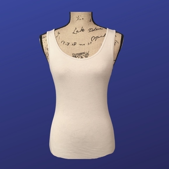 BOZZOLO Tank Top, Cotton/Spandex Blend, DOVE GRAY, Women’s Size Large, NWOT - Picture 1 of 6